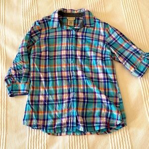 Dickeys Button Up Shirt M